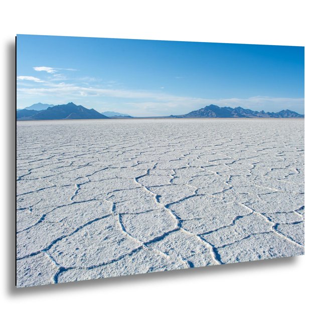 Bonneville Salt Flats — Utah; print preview
