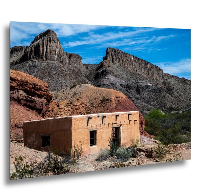 Contrabando Movie Set — Big Bend Ranch State Park, Texas; print preview