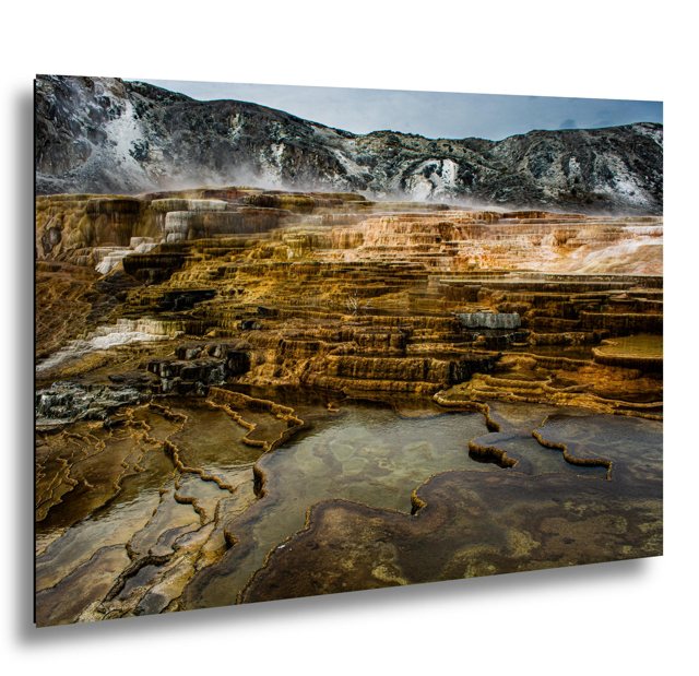 Mammoth Hot Springs — Yellowstone National Park; print preview