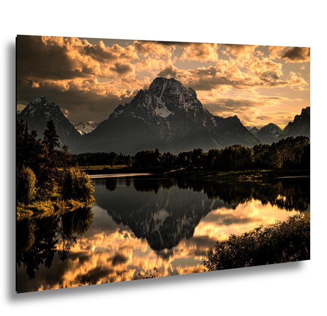 Mount Moran at Oxbow Bend — Grand Teton National Park, Wyoming; print preview
